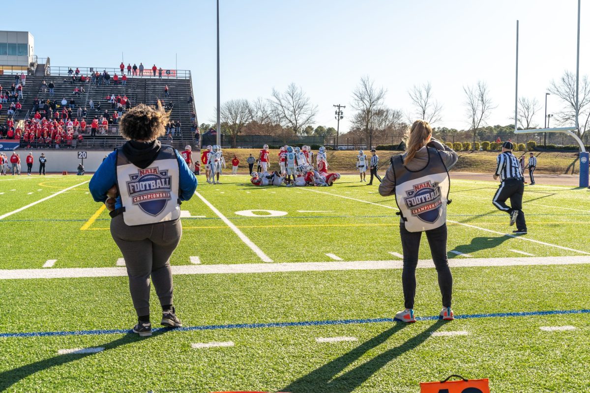 Volunteers at NAIA Football