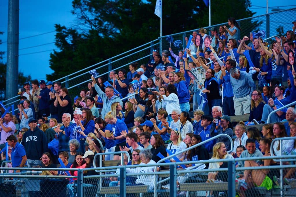 Duke field hockey fans